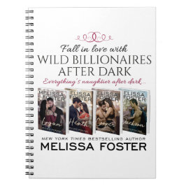 Wild Billionaires nach Dark 6.5" x 8.75" Notebook Notizblock