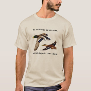 Wild Bio Lebensmittel Funny Duck Jagd T-Shirt