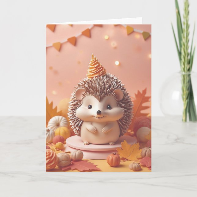Wild Birthday Wishes Karte (Vorderseite)