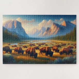 Wild-Bison-Tal, Berge Puzzle