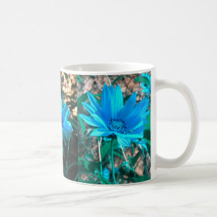 Wild Blue Sunflowers Tasse