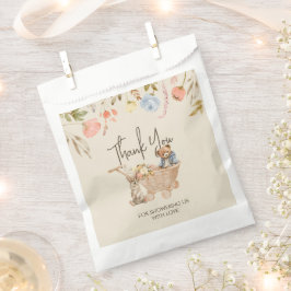 Wild Blume Boho Teddy Bear Babydusche Vielen Dank Geschenktütchen