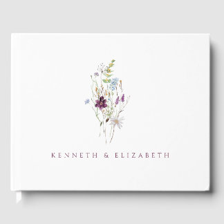 Wild Blume Gästebuch