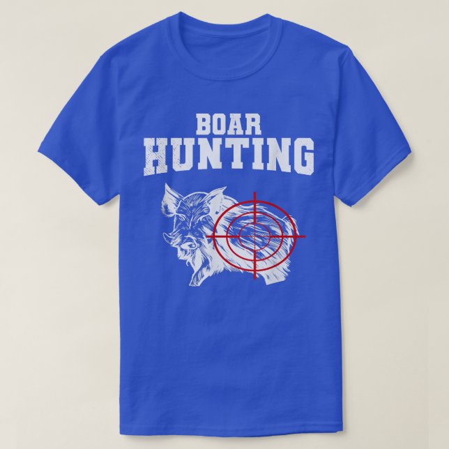Wild Boar Jagd Razorback Wild Boar Hunter Wild T-Shirt (Design vorne)
