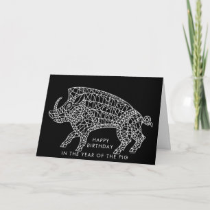 Wild Boar mit Runen Karte