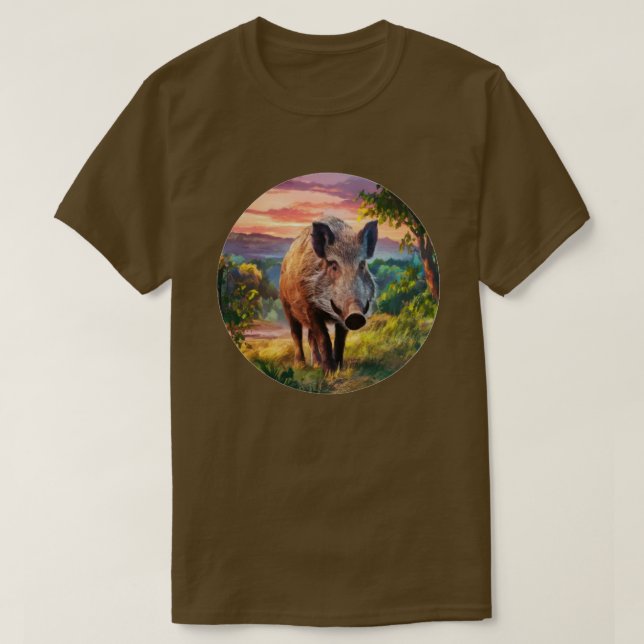 Wild Boar T-Shirt (Design vorne)