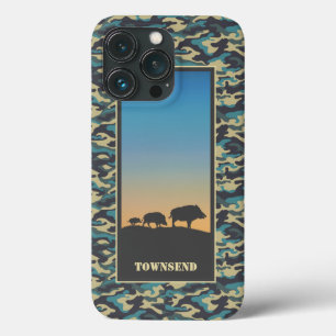 Wild Boar und Camouflage Case-Mate iPhone Hülle