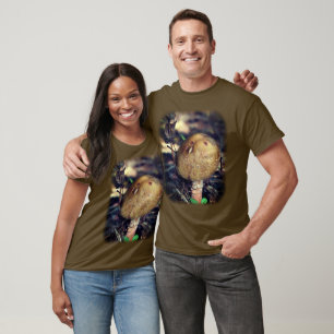 Wild Brown Mushroom Nature T-Shirt