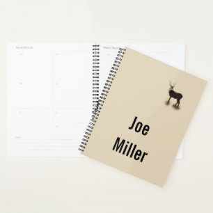 Wild Buck Personalisiert Deer Planer