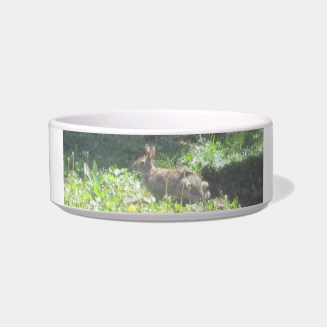 Wild Bunny Pet Bowl Napf (Vorderseite)