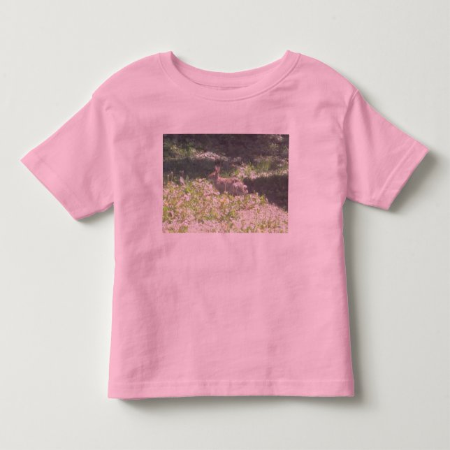 Wild Bunny Toddlers Ringer T - Shirt (Vorderseite)