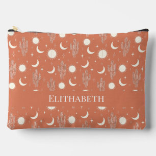 Wild Cactus Pattern Zubehörtasche