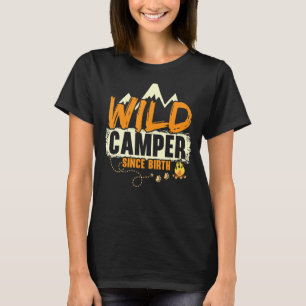Wild Camper seit dem Camping Campfire Summer Ca T-Shirt