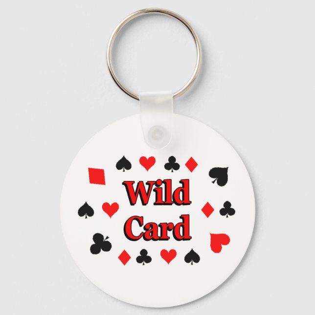 Wild Card SCHLÜSSELANHÄNGER (Vorderseite)