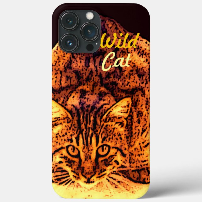 WILD CAT KITTEN Case-Mate iPhone HÜLLE (Rückseite)