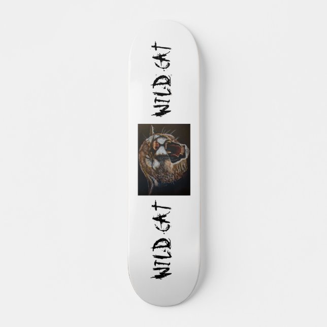 "WILD CAT" Phantastisches Skateboard! Skateboard (Vorne)