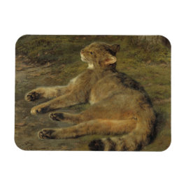 Wild Cat (von Rosa Bonheur) Magnet