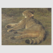 Wild Cat (von Rosa Bonheur)