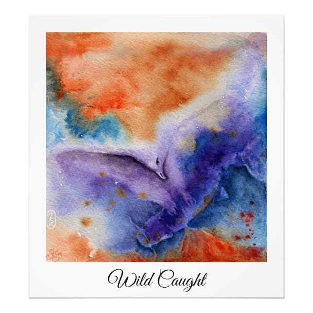 Wild Caught Fotodruck (Vorne)