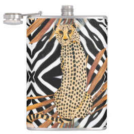 Wild Cheetah Flachmann