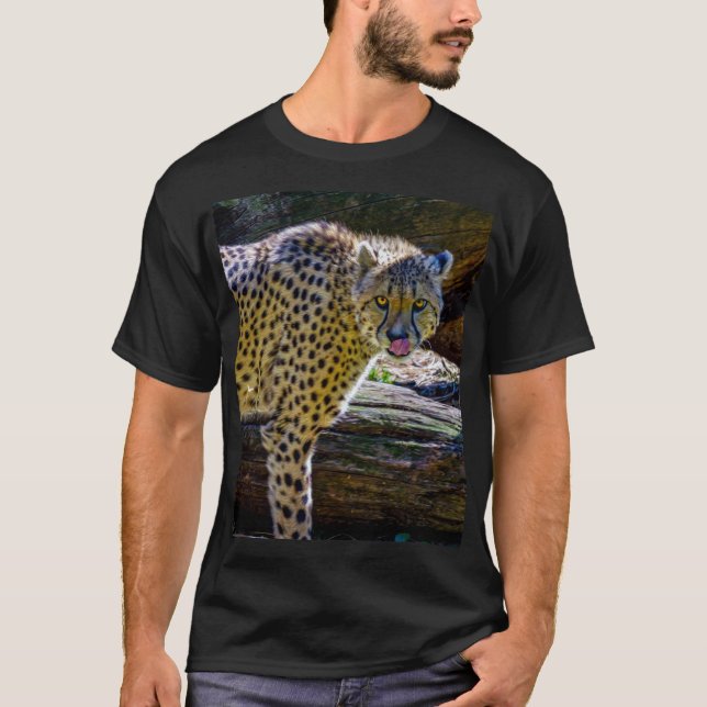 Wild Cheetah T - Shirt (Vorderseite)