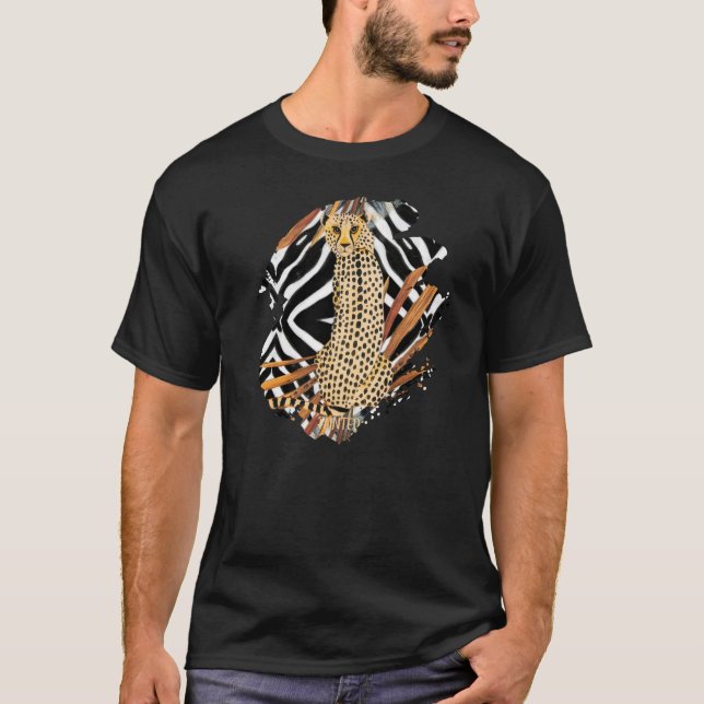 Wild Cheetah T-Shirt (Vorderseite)