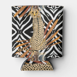 Wild Cheetah Wine Tumbler – African Wildlife Art Dosenkühler