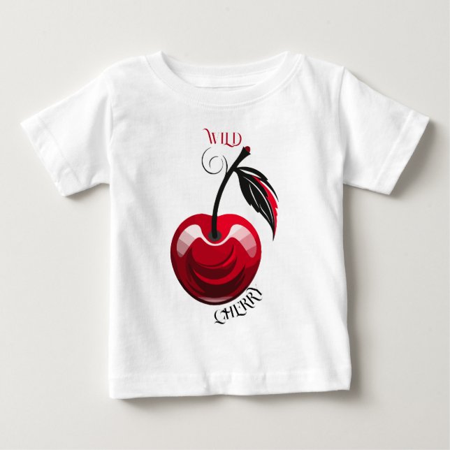Wild Cherry Baby T-shirt (Vorderseite)