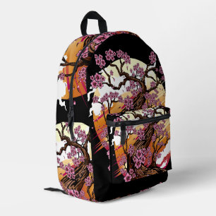 Wild Cherry Blossom Bedruckter Rucksack