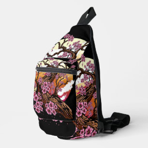 Wild Cherry Blossom Crossbody Bag