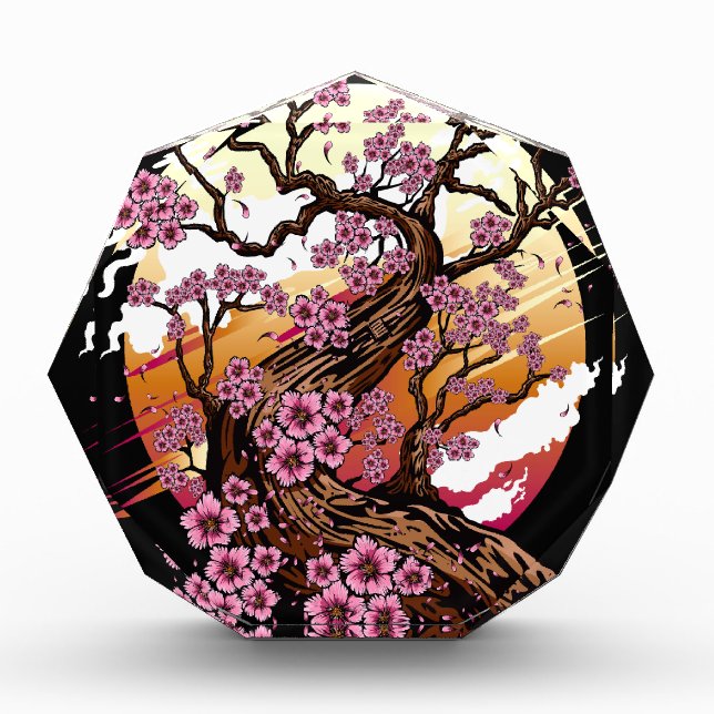 Wild Cherry Blossom Fotoblock (Vorderseite)