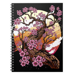 Wild Cherry Blossom Notizblock