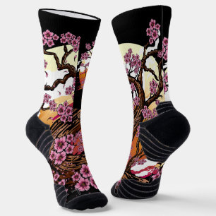 Wild Cherry Blossom Socken