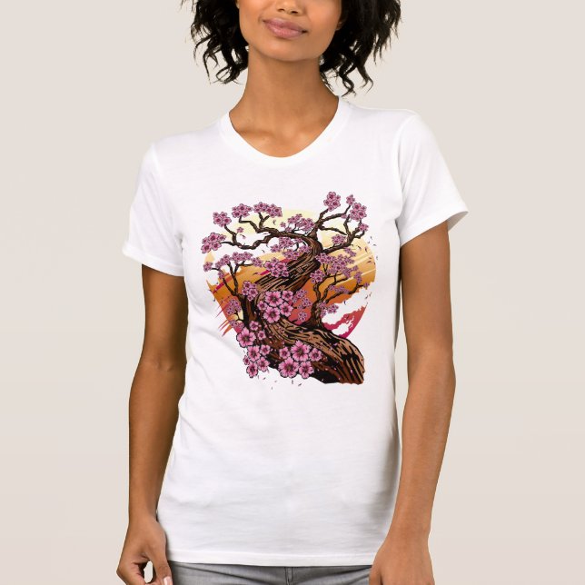 Wild Cherry Blossom T-Shirt (Vorderseite)