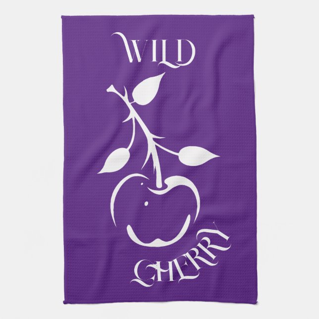 Wild Cherry Geschirrtuch (Vertikal)