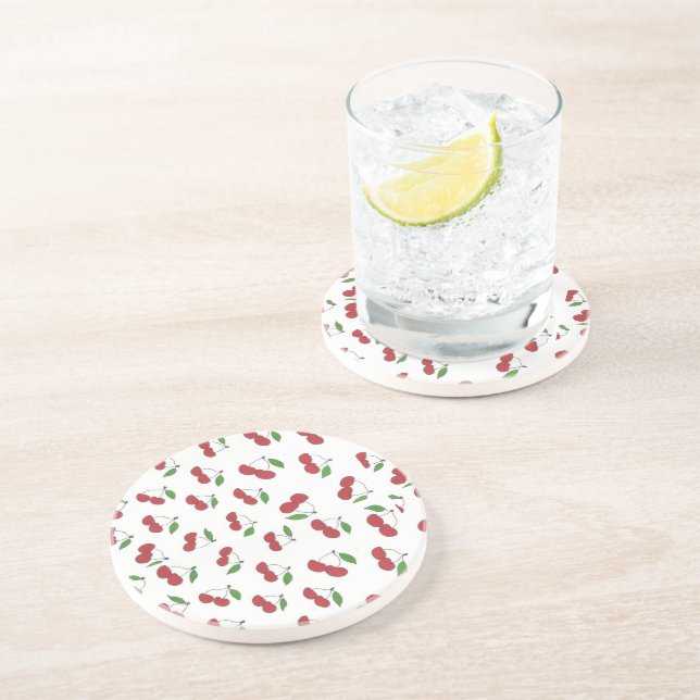 Wild Cherry Getränkeuntersetzer (Seite)