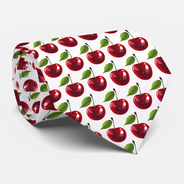 Wild Cherry Krawatte (Gerollt)