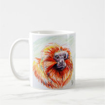 Wild Child Lion Monkey Tasse