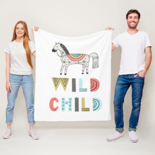 Wild Child Scandia Horse Baby Fleecedecke