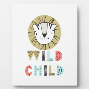 Wild Child Scandia Löwe Fotoplatte