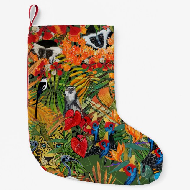 Wild Christmas Stocking Kleiner Weihnachtsstrumpf (Vorderseite)