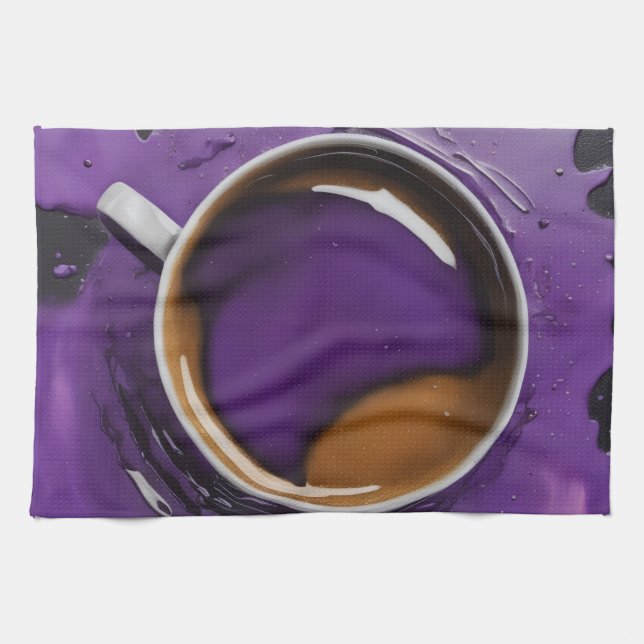 Wild Coffee Dreams Geschirrtuch (Horizontal)