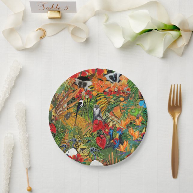 Wild Creation  Pappteller (Hochzeit)