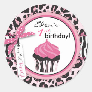 Wild Cupcake WP Aufkleber