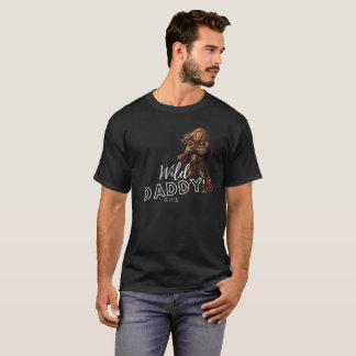 Wild Daddy ist zurück Lustiges Löwen-Vater-Witz-T- T-Shirt