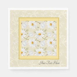 Wild Daisies Paper Napkin Serviette