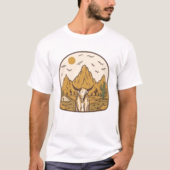 WILD DESERT VIBES T-Shirt (Vorderseite)