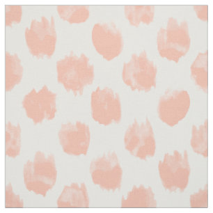 WILD DOTS Pfirsichfarben Polka Dot Stoff