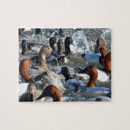 Wild Ducks Spashing Puzzle