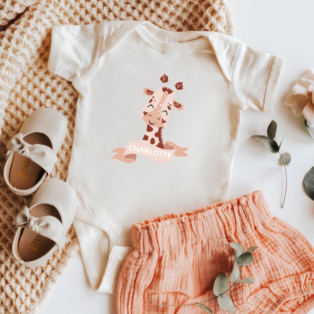 Wild ein Party Tiergiraffe Baby Strampler (Von Creator hochgeladen)